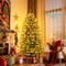 6ft Artificial Christmas Tree with Hinged Branches and Smart LED Lights